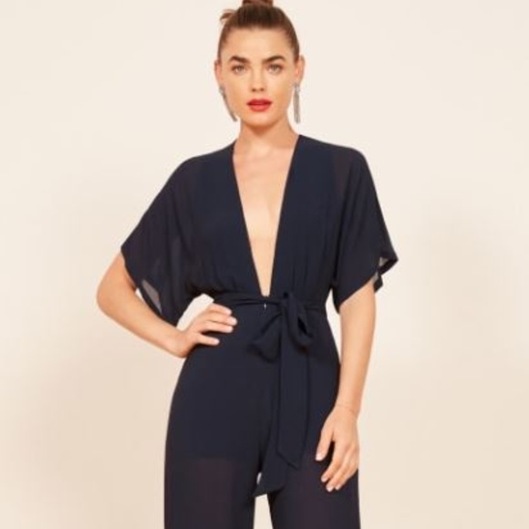 lemongrass jumpsuit reformation